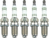 Premium Nickel Set of 5 Pregapped Spark Plugs for Volvo C30 S40 V50 2.4L L5