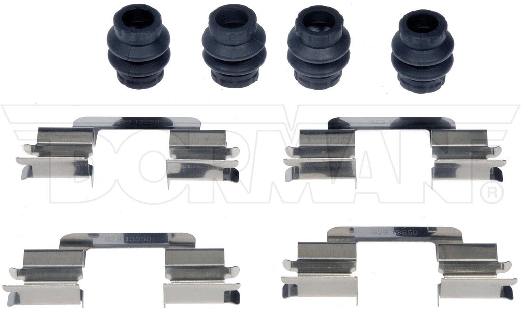 Disc Brake Hardware Kit for RS7, S7, 4C, A8 Quattro, S6, S8, Gti+More HW13589
