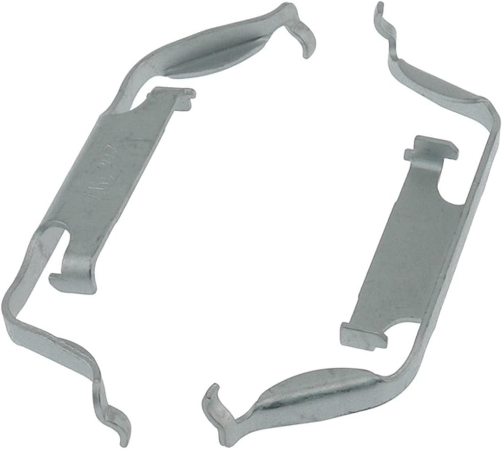 Gold 18K1671X Front Disc Brake Caliper Hardware Kit with Clips