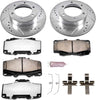 Power Stop K1233-36 Front Z36 Truck & Tow Brake Kit, Carbon Fiber Ceramic Brake Pads and Drilled/Slotted Brake Rotors