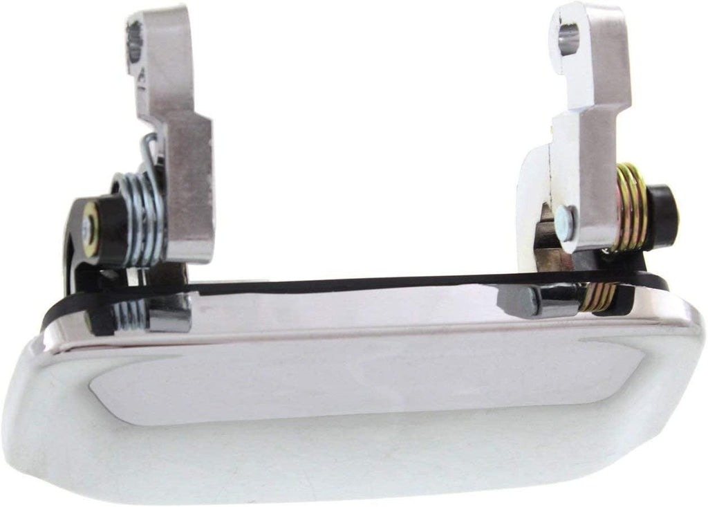 Front Door Handle Compatible with 2001-2011 Ford Ranger Outer All Chrome Metal Passenger and Driver Side