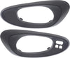 Door Handle Trim Set of 2 Compatible with 2002-2009 Chevrolet Trailblazer, Fits 2002-2006 Chevrolet Trailblazer EXT Front, Driver and Passenger Side