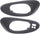 Door Handle Trim Set of 2 Compatible with 2002-2009 Chevrolet Trailblazer, Fits 2002-2006 Chevrolet Trailblazer EXT Front, Driver and Passenger Side