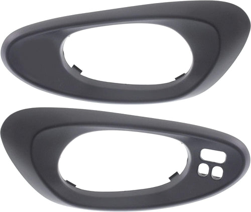 Door Handle Trim Set of 2 Compatible with 2002-2009 Chevrolet Trailblazer, Fits 2002-2006 Chevrolet Trailblazer EXT Front, Driver and Passenger Side