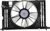 622130 Cooling Fan Assembly Compatible with 2009-2013 Toyota Corolla Black