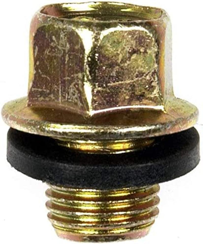Dorman 090-038CD Oil Drain Plug Standard M12-1.25, Head Size 14Mm Compatible with Select Models, Yellow
