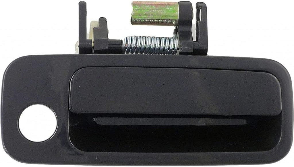 for Toyota Camry 1997 98 99 00 2001 Exterior Door Handle Passenger Side | Front | Smooth Black | Plastic | Replacement for 69210-33040 | 69210-33040-C0