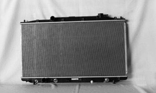 2989 Compatible with HONDA Accord 1-Row Plastic Aluminum Replacement Radiator