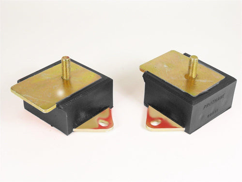 1-501-BL Black 6 Cylinder Motor Mount Kit for Jeep CJ