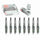 8 Pc NGK V-Power Spark Plugs Compatible with GMC K1500 5.0L 5.7L V8 1996-1999