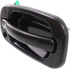 for Chevy Silverado 1500 HD Exterior Door Handle Front Passenger Side Smooth Black 2001-2006 | with Key Hole | Trim: LS/LT | GM1311140 | 15150736