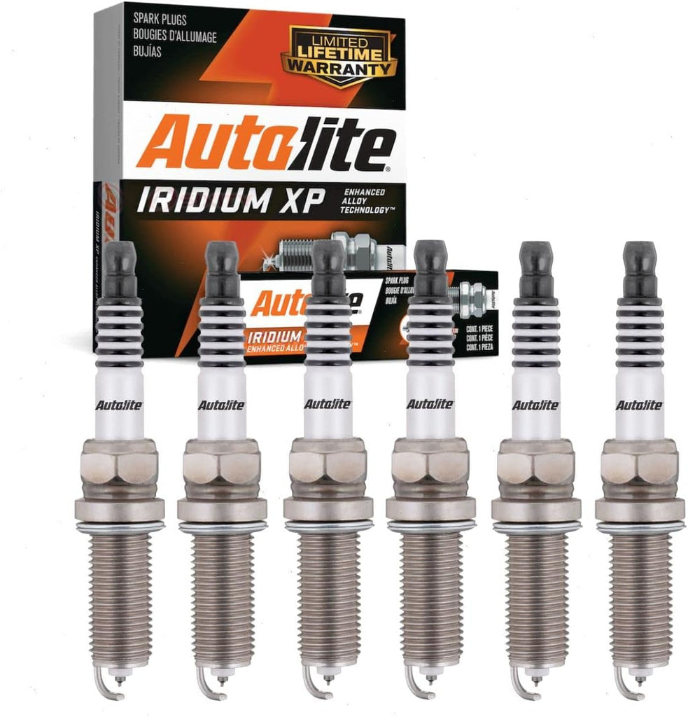 6 Pc Autolite Iridium XP Spark Plugs Compatible with Dodge Charger 3.6L V6 2011-2019