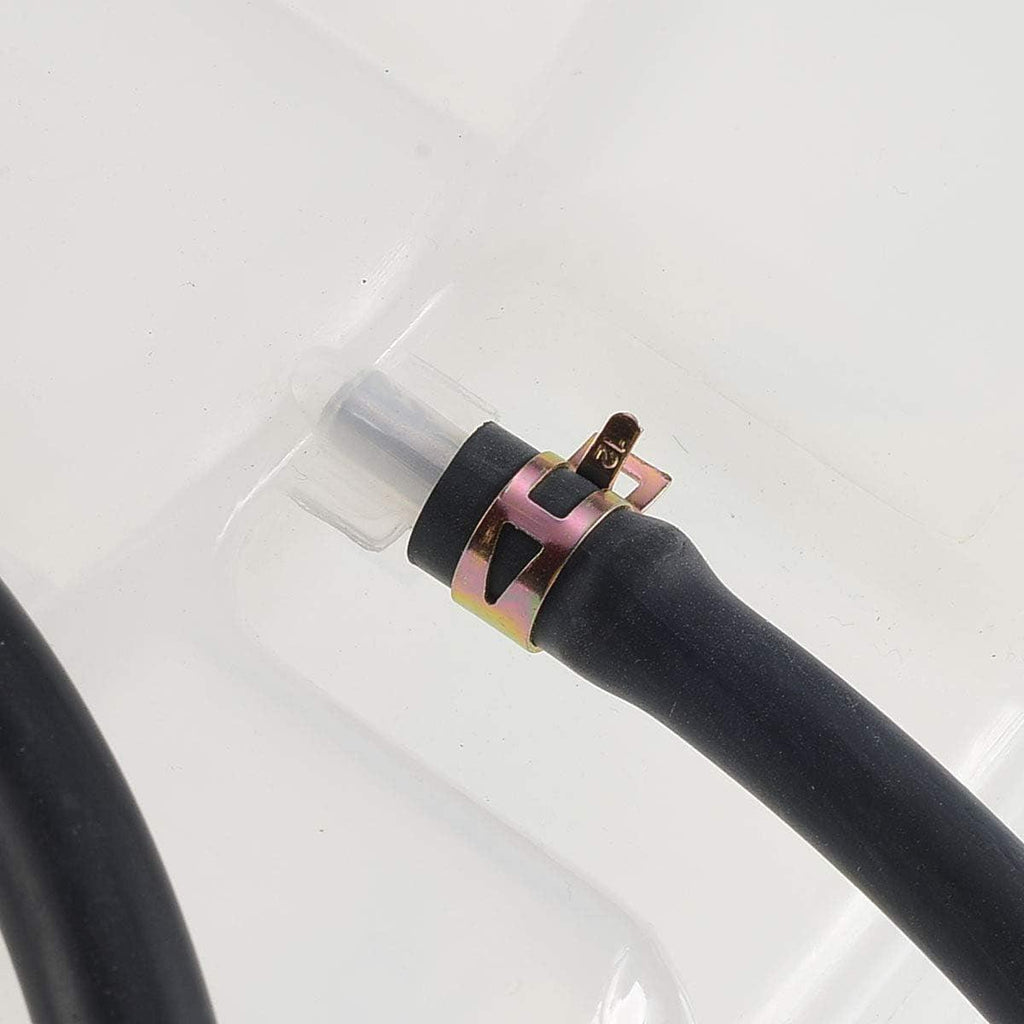 A-Premium Engine Coolant Overflow Recovery Reservoir Tank [W/Cap & Tubing] Compatible with Jeep Liberty KJ 2002-2007 V6 3.7L, Replace # 52079788AE