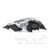TYC Headlight Assembly for 13-15 Altima 20-9322-00-9