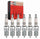 6 Pc Champion Platinum Spark Plugs Compatible with Pontiac Grand Prix 3.1L 3.4L 3.8L V6 1996-2008