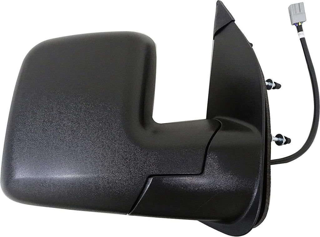 Dorman 955-1332 Passenger Side Power Door Mirror - Folding Compatible with Select Ford Models, Black