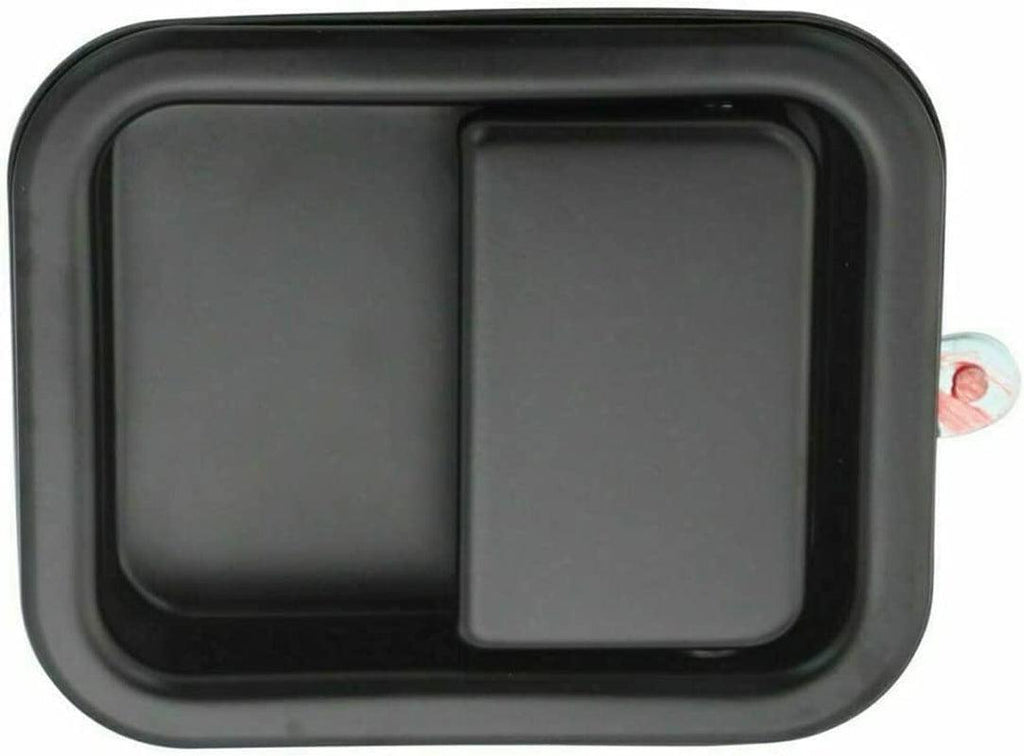 Compatible with Jeep Wrangler TJ Exterior Door Handle 1997-2006 Driver Side | Front | Smooth Black | Trim: All Submodels | CH1311111 | J5758172