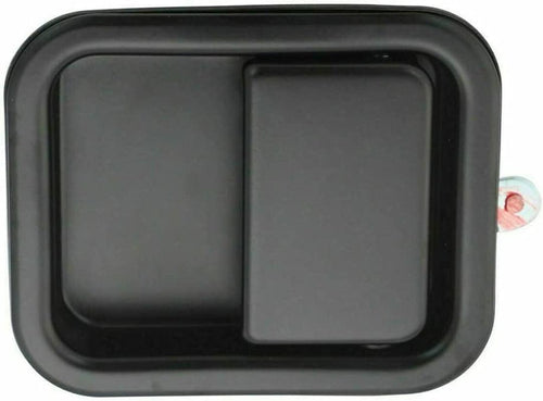Compatible with Jeep Wrangler TJ Exterior Door Handle 1997-2006 Driver Side | Front | Smooth Black | Trim: All Submodels | CH1311111 | J5758172