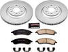 CRK1449 Coated Brake Rotor & Ceramic Brake Pads- Front