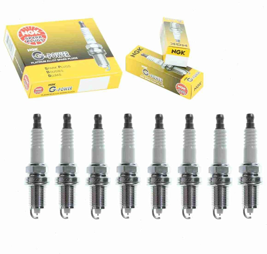 8 Pc NGK G-Power Spark Plugs Compatible with BMW 750Li 4.8L V8 2006-2008