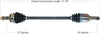 SB-8103 - Front Driver Side CV Axle Shaft