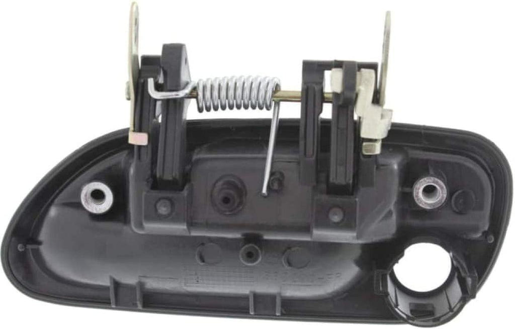 for Subaru Outback Exterior Door Handle Front, Passenger Side Textured Black (2000-2004) | with Key Hole | Trim:All Submodels | SU1311103 | 61021AE18ANN