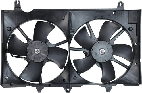 621810 Cooling Fan Assembly Compatible with 2007-2008 Nissan 350 Z , Black