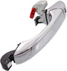 Compatible with Chrysler Town & Country Exterior Door Handle 2008-2016 Driver Side | Front Chrome | with Key Hole | Trim: All Submodels | CH1310150 | 4589657AB