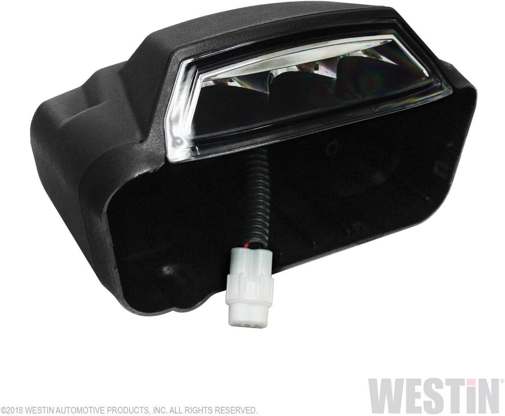 Westin 28-51003 R5 LED Light Kit Black Includes 4 End Caps with Integrated LED Lights and Wiring Harness