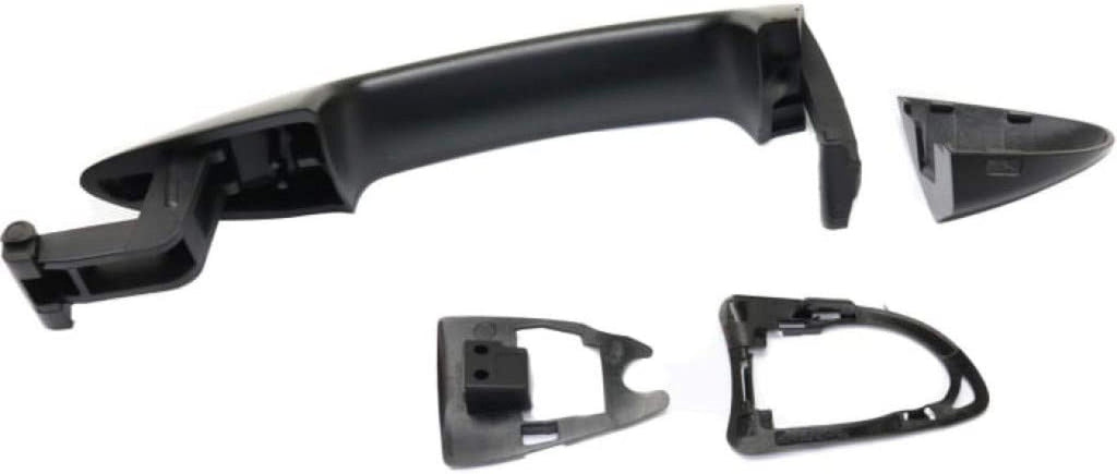 Compatible with Volkswagen Passat 2006-2010 Exterior Door Handle Front or Passenger Side, Rear Primed | Trim:All Submodels