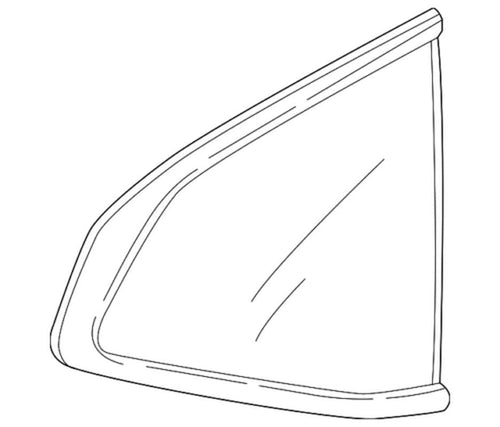 17 - 22 Honda CRV Quarter Glass LH Driver Side Privacy Tint OEM 73562TLAA01