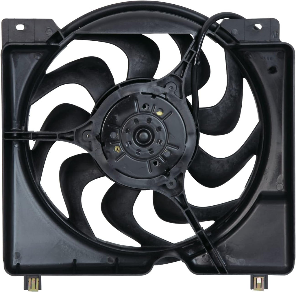 620560 Cooling Fan Assembly Compatible with 1997-2001 Jeep Cherokee , Black