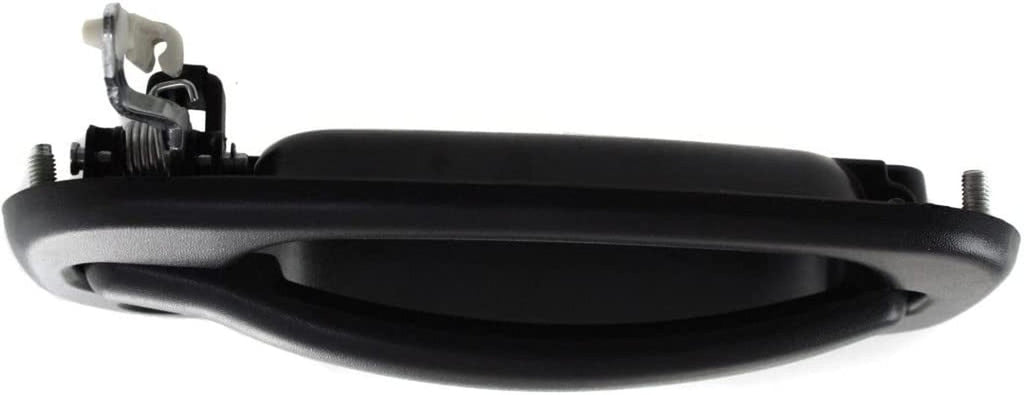 for Chevy Silverado 3500 Exterior Door Handle Front Passenger Side Textured Black 2001-2006 | with Key Hole | Trim: Base/Ls/Lt | GM1311129 | 15034986