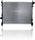 Radiator -  Compatible/Replacement for 13489 15-20 Ford Mustang Convertible/Coupe 5.0L without Performance Package, 15-17 3.7L Engine - Plastic Tank Aluminum Core