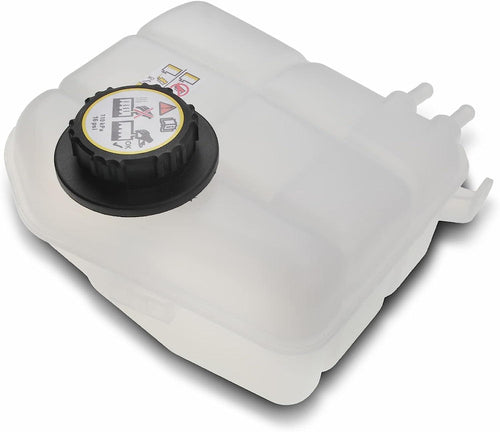 A-Premium Engine Coolant Overflow Recovery Reservoir Tank [With Cap] Compatible with Ford Focus 2000-2007 [For 4Cyl 2.0L 2.3L ], Replace# 5S4Z8A080AA, 3S4Z8A080AC