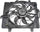 Dorman 620-052 Engine Cooling Fan Assembly Compatible with Select Chrysler Models,Black