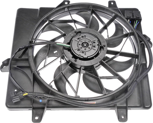 Dorman 620-052 Engine Cooling Fan Assembly Compatible with Select Chrysler Models,Black