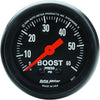 2617 Z-Series Mechanical Boost Gauge, 2.3125 In.