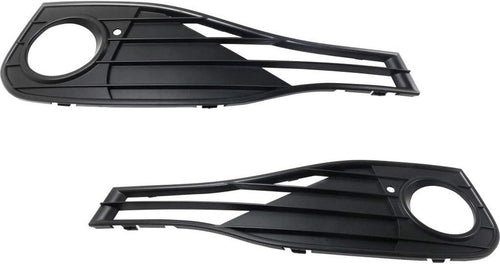 For BMW 428I / 430I / 435I / 440I Fog Light Cover 2014-2019 Driver and Passenger Side Pair/Set | Textured Black | DOT/SAE Compliance | BM1038194 + BM1039194 | 51117294683 + 51117294684