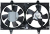 620050 Cooling Fan Assembly Compatible with 1996-1999 Nissan Maxima , Black