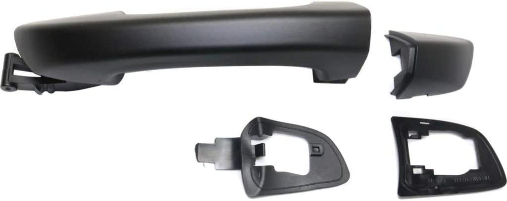 Compatible with Volkswagen GTI 2010-2014 Exterior Door Handle Driver Side Front, Primed | Trim:All Submodels