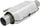 2250230 Catalytic Converter Univ 225 Srs. E.D. 3.00"