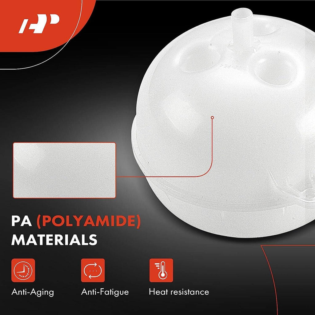 A-Premium Engine Coolant Overflow Recovery Reservoir Tank [With Sensor] Compatible with Porsche Macan 2015 2016 2017 2018, [6Cyl 3.0L 3.6L]