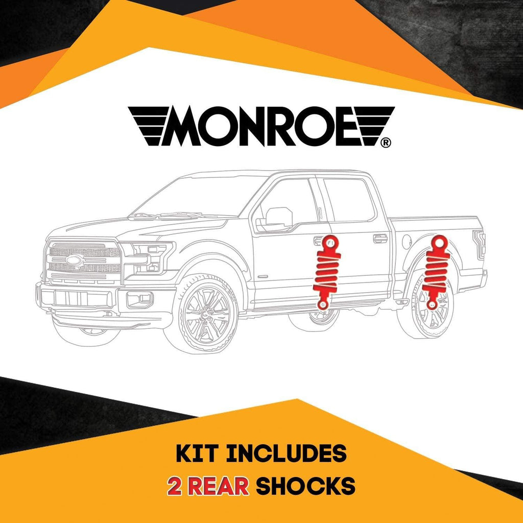 Quick Mount Kit of 2 Shocks Fits Dodge Grand Caravan 2008-2015 Oespectrum Rear Fits Replacement, Performance, Leveling, Touring & Offroad