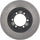 Silver 18A568A Front Disc Brake Rotor