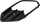 Fog Lamp Molding Compatible with 2017-2019 Ford Escape Painted-Black(Gloss Black) Driver Side