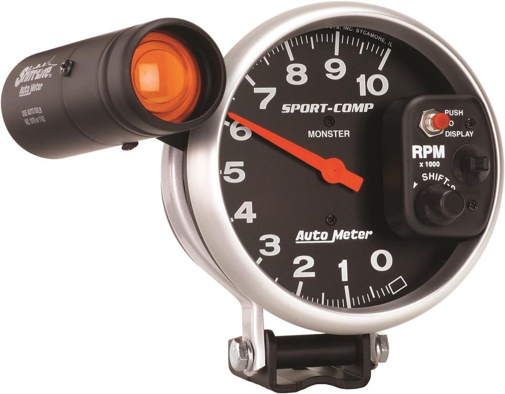 3904 Sport-Comp Shift-Lite Tachometer 5.000 In.