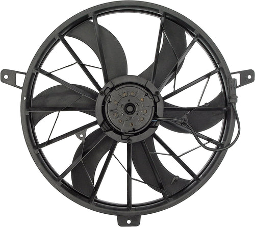 Dorman 620-010 Engine Cooling Fan Assembly Compatible with Select Jeep Models Black