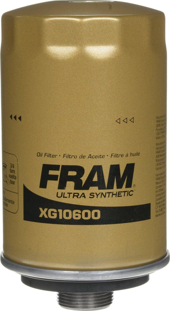Ultra Synthetic Automotive Replacement Oil Filter, Designed for Synthetic Oil Changes Lasting up to 20K Miles, XG10600 (Pack of 1)