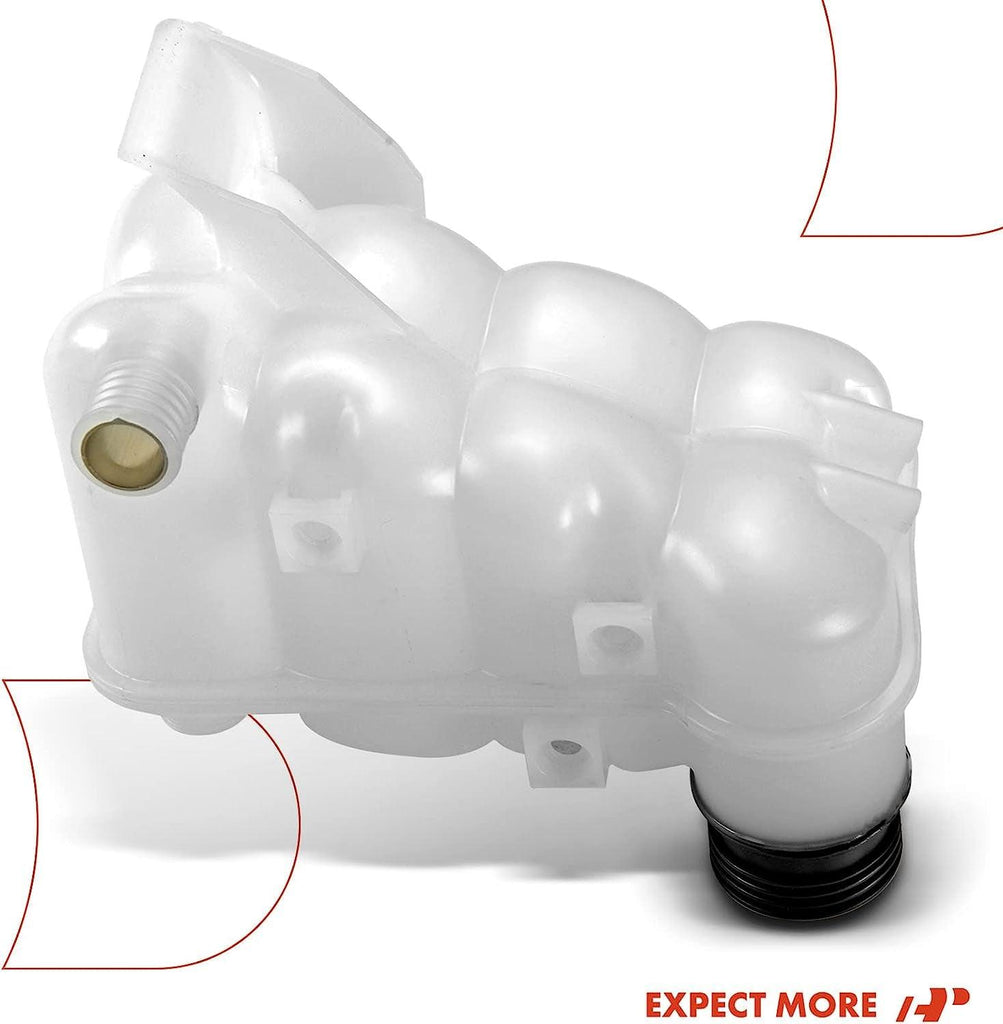 A-Premium Engine Coolant Overflow Recovery Reservoir Tank Compatible with BMW [E30 Series], 325 1988 [2.7L], 325I 1988-1993, 325Ix 1988-1991 [2.5L], M20, Replace# 17111712641